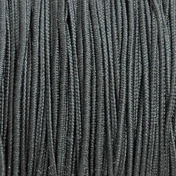 Textilie CZ Pružná klobouková guma 2mm černá