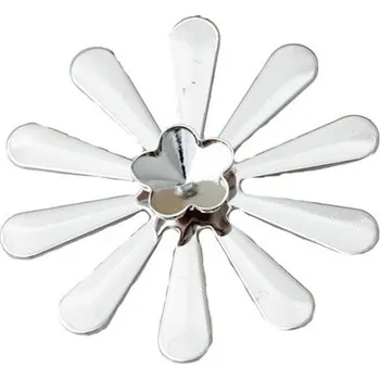 Prsten Crystal-ZONE Prsten kytka LUX Flower 10mm rhodium