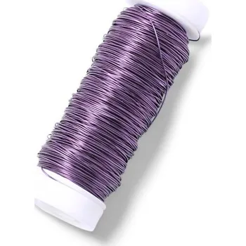 Hobby drát EU Dekorační drátek 0,3mm/30g lilac