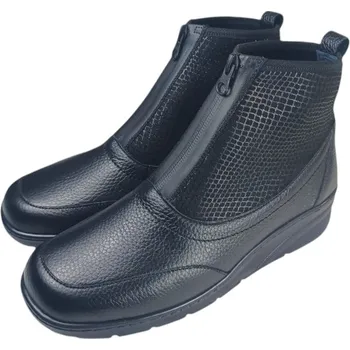 Dámská zimní obuv F 862 - 13 zdravotní zimní kotníkové boty se stretchem 37