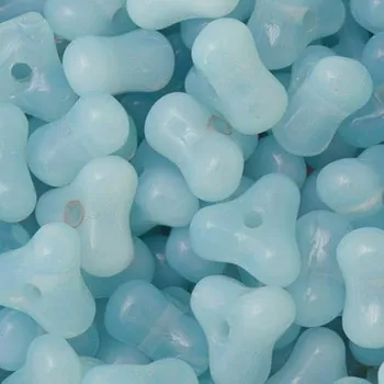 Korálek CZ Korálek mačkaný KYTIČKA 6mm modrá