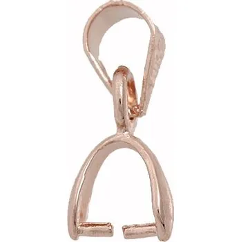 Materiál na výrobu šperku Crystal-ZONE Šlupna 4/10/15mm Rose Gold