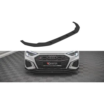 Nárazník Maxton Design "Street Pro" spoiler pod přední nárazník pro Audi S3 8Y, plast ABS bez povrchové úpravy, s červenou linkou SLEVA 5%