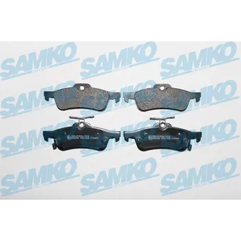 Brzdová destička Sada brzdových destiček, kotoučová brzda SAMKO 5SP1458