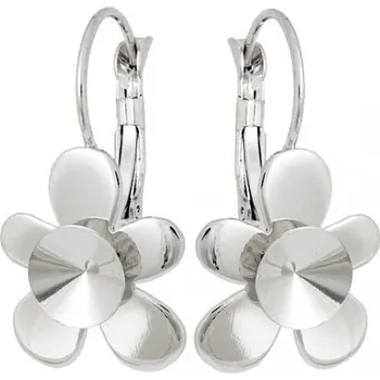 Náušnice Crystal-ZONE Náušnice DUMMY Rivoli 8mm rhodium