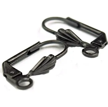 Věšák CZ Háček zavírací s mušlí černá