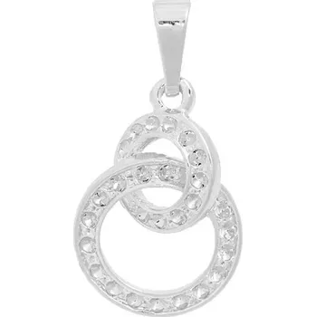 Přívěsek Crystal-ZONE Přívěsek RINGS Chaton rhodium