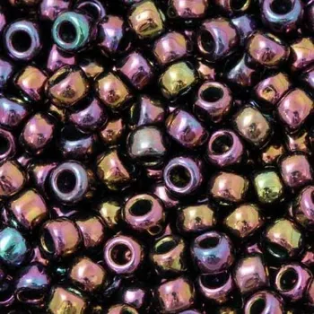 Korálek TOHO Co., Ltd. TOHO Round 8/0 Metallic Iris Purple