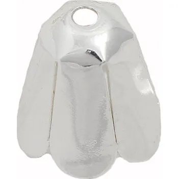 Materiál na výrobu šperku CZ Kaplík 10/9mm Rhodium