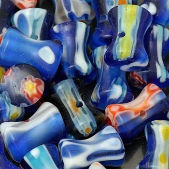 Korálek EU Korálek Millefiori KOST 11mm modrá