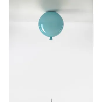 BROKIS Stropní svítidlo Memory průměr skla 30cm E27 15W TYRKYSOVÁ matná - BROKIS C BRO PC00877_013