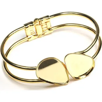 Náramek Crystal-ZONE Náramek Kapka 25/16mm zlato