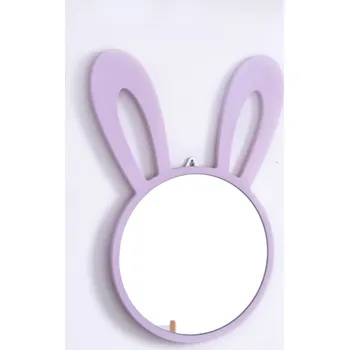 Zrcadlo Vingo Dětské zrcadlo králíček - 39 x 54 cm Barva: bílá