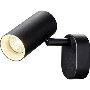 SLV - BIG WHITE NOBLO® nástěnné a stropní svítidlo, jednoduché, kulaté, 3000K, 6W, PHASE, 32°, černé - BIG WHITE (SLV) LA 1008712