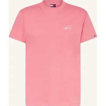Pánské tričko Tommy Jeans Pánské Tričko, růžová, L
