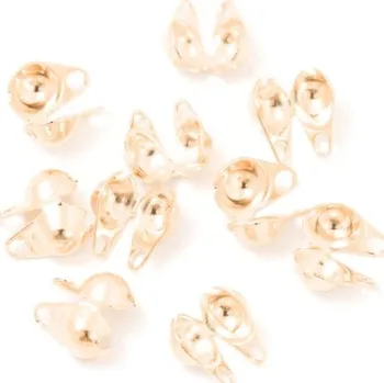 Materiál na výrobu šperku Crystal-ZONE Kalota boční 3mm s očekm chirurgická ocel rose gold