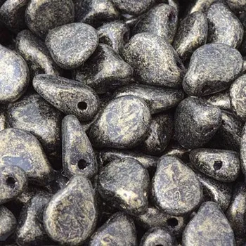 Korálek Preciosa Pip™ 5/7mm Mramor Bronz