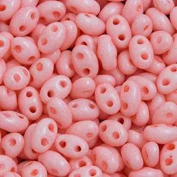 Šperk Preciosa Preciosa® Rokajl Twin 2,5/5mm růžová