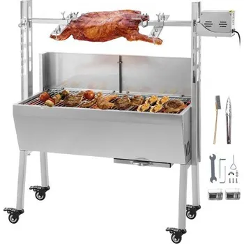 Kuchyňský gril Gril BBQ na dřevěné uhlí do 60kg