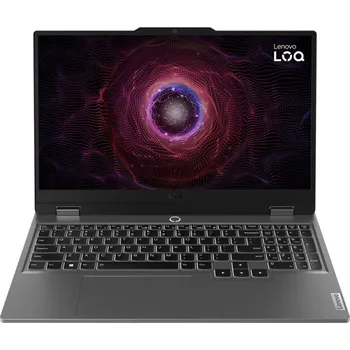 Notebook Lenovo LOQ 15ARP9 AMD Ryzen™ 7 7435HS Laptop 39,6 cm (15.6") Full HD 24 GB DDR5-SDRAM 1 TB SSD NVIDIA GeForce RTX 4070 Wi-Fi 6 (802.11ax) Windows 11 Home Šedá