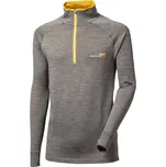 PROGRESS MB TRZ pánský Merino & Bambus termo rolák s krátkým zipem, tm.šedá/kari Velikost: XXL