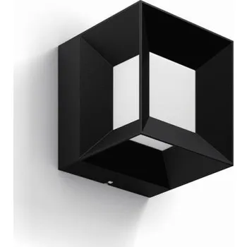 Venkovní osvětlení PHILIPS SVÍTIDLA LED Venkovní nástěnné svítidlo Philips Parterre 16480/30/P0 černé 2700K - PHILIPS (915005377201) PH 16480/30/P0