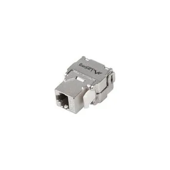 Patch panel LANBERG KEYSTONE MODULE TOOLLESS RJ45->LSA CAT.6 FTP 180°