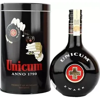 Likér Zwack Unicum Metal Box 0,7 l 40 %