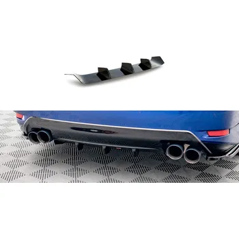 Tuning Maxton Design vložka zadního nárazníku pro Lexus GS F Mk4 Facelift, plast ABS bez povrchové úpravy SLEVA 5%