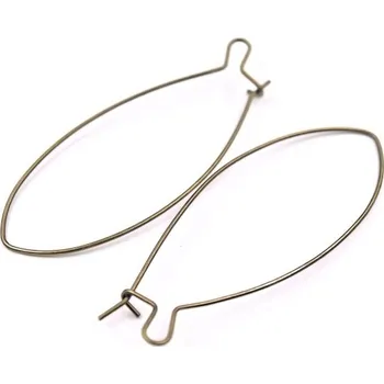 Věšák CZ Háček zavírací 45mm staré zlato