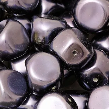 Korálek CZ Vosková perle GRANULE 12mm fialová