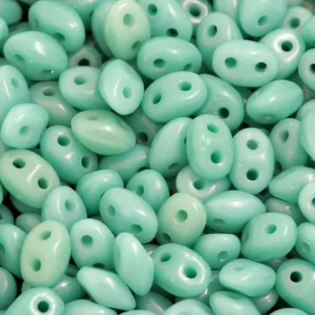 Šperk Preciosa Preciosa® Rokajl Twin 2,5/5mm tyrkysová