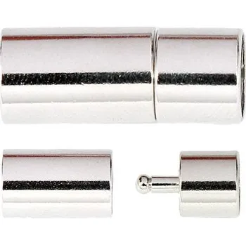 Crystal-ZONE MESH TUBE koncovka 5mm stříbro