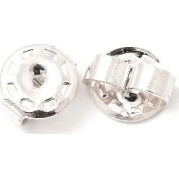 Materiál na výrobu šperku CZ Náušnicová zarážka 5mm ag clear