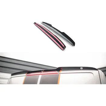 Tuning Maxton Design prodloužení spoileru pro Ford Transit Custom Mk1 Facelift ST-Line, plast ABS bez povrchové úpravy SLEVA 5%