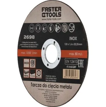 Řezný kotouč Řezný kotouč na kov 125x1,6x22,2mm 2698 JIPOS