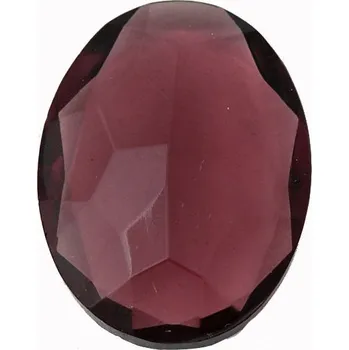 Drahý kámen CZ Bižuterní kámen Ovál 30/22mm Amethyst