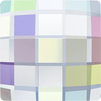 Materiál na výrobu šperku Swarovski Swarovski® Crystals Chessboard 2493 8mm Crystal AB F