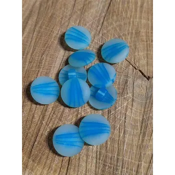 Knoflík Knoflík světle modrý s krčkem