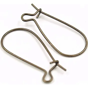 Věšák CZ Háček zavírací 25mm staré zlato