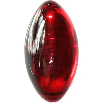 Korálek CZ Kabošon naveta 15/7mm siam