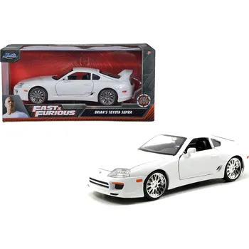 autíčko Model Rychle a zběsile Toyota Supra 1995 1:24 white