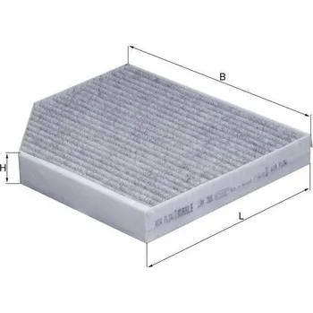 Kabinový filtr Filtr, vzduch v interiéru KNECHT LAK 386