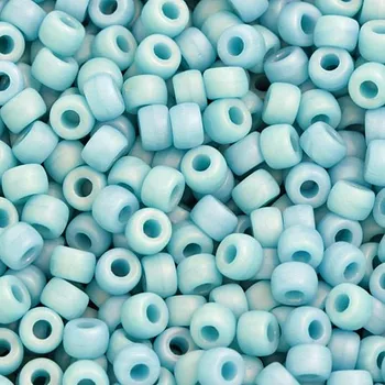 Korálek MATUBO™ MATUBO Round 8/0 Turquoise Dark Green Matte