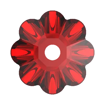 Materiál na výrobu šperku Preciosa MC Loch Flower 8mm Light Siam