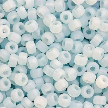 Korálek MATUBO™ MATUBO Round 8/0 Milky Aquamarine Matte