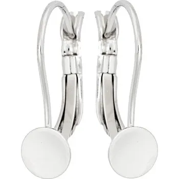 Náušnice Crystal-ZONE Náušnice Heart 2808 10mm rhodium