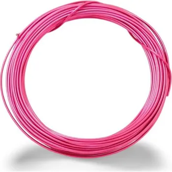 Hobby drát EU Dekorační drátek hliníkový 1,5mm/10m světle růžová