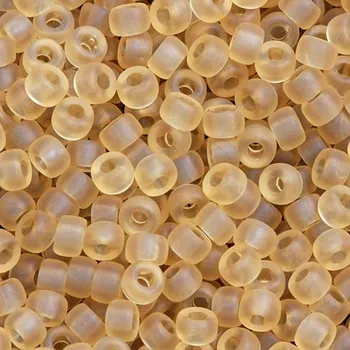 Korálek MATUBO™ MATUBO Round 8/0 Light Topaz Matte