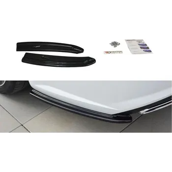Tuning Maxton Design boční difuzory pod zadní nárazník pro Audi A6 C7 FL, plast ABS bez povrchové úpravy SLEVA 5%